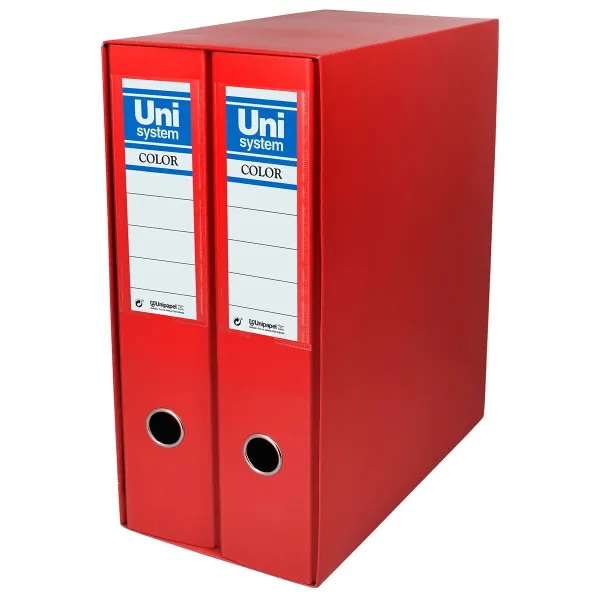 Рычажный картотечный шкаф Unipapel 2 Предметы Красный A4 31,8 x 29 x 7,5 cm
