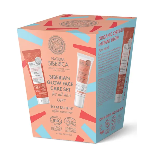 Natura Siberica Siberian Glow Face Cara Set For All Skin Types 1un