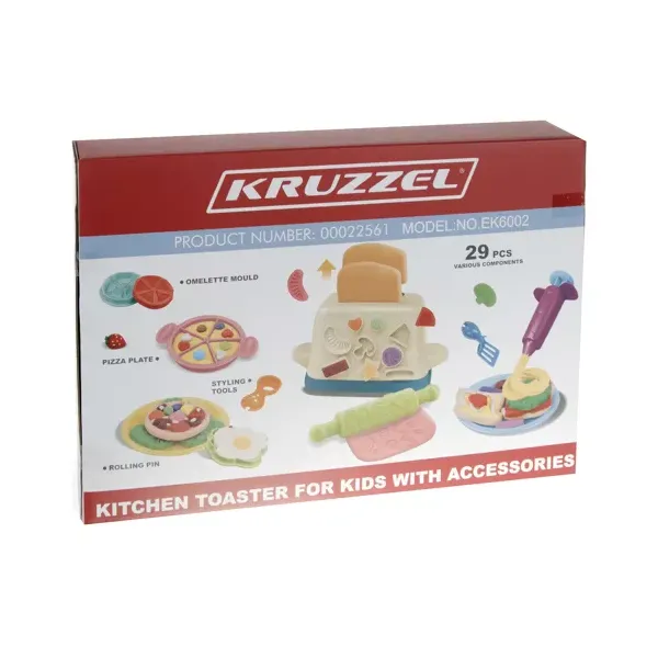 Plastilīns - Kruzzel komplekts 22561