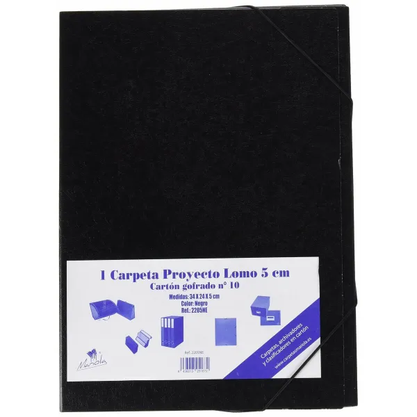 Organiser Folder Mariola Black 34 x 23,5 x 5 cm
