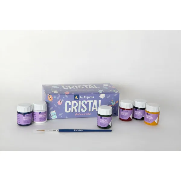 Temperatūra La Pajarita Crystal 6 Dalys Spalvotas