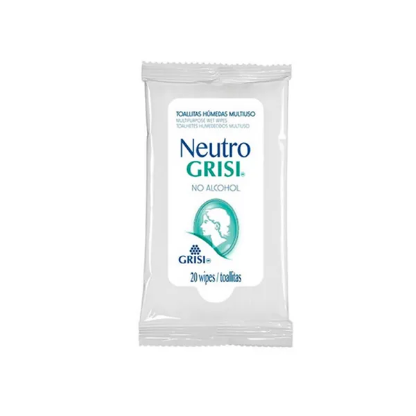 Grisi Neutral Disinfectant Wipes 20 Units