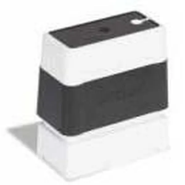 Zīmogi Brother 12 x 12 mm Melns (6 gb.)