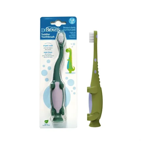 Dr. Brown's Toothbrush 1-4 Years Dinosaur 