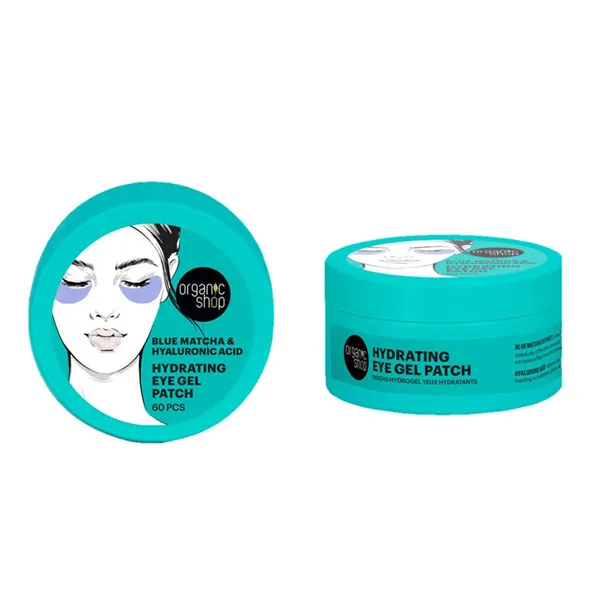 Organic Shop Blue Matcha Gel De Ojos Hydrating 60un