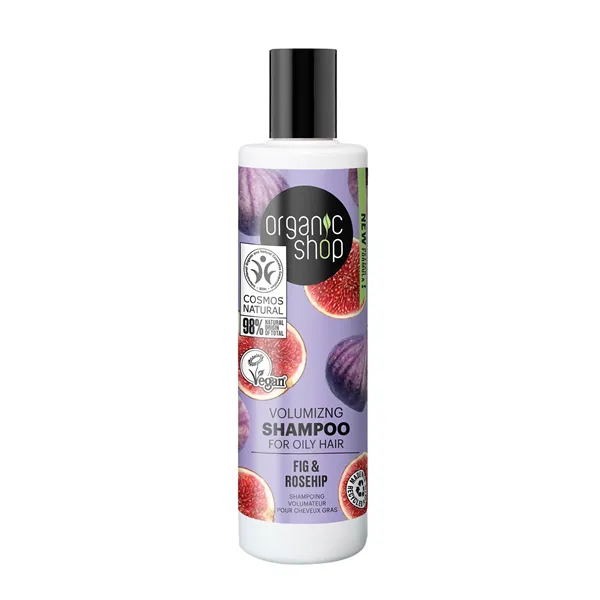 Organic Shop Fig Volumizing Champu Cabello Graso 280ml