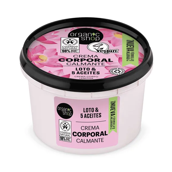 Organic Shop Loto Indio Crema Corporal Calmante 250ml