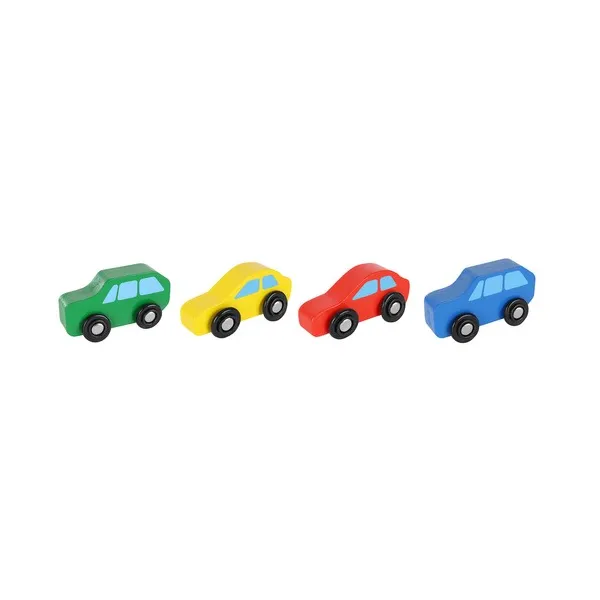 Wooden truck - trailer + set of cars 22698