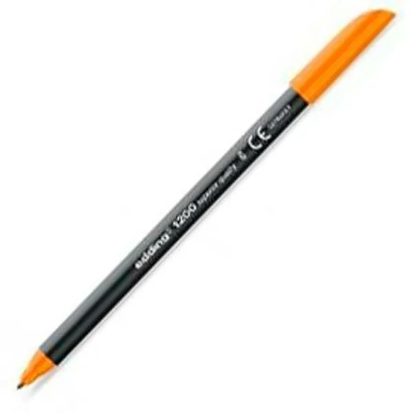 huopakärkiset kynät Edding 1200 Oranssi (10 osaa)