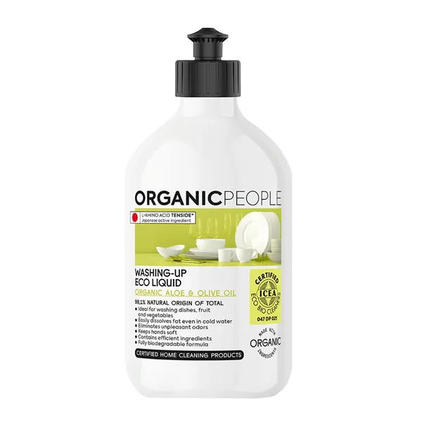 Organic People Organic Aloe y Olive Oil Washing-Up Eco Liquid 200ml