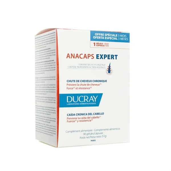 Ducray Anacaps Expert 90 Capsules 