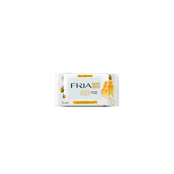 Fria Baby Toallitas Miel y Aloe Vera 72 Uds