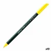 Felt-tip pens Edding 1200 Yellow (10 Units)