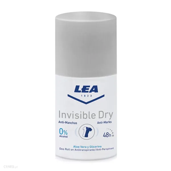 Lea Invidible Dry Desodorante Roll-On Aloe Vera y Glicerina 50ml