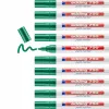 Постоянный маркер Edding 750 Зеленый (10 штук)