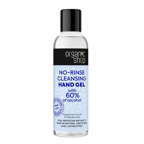 Organic Shop No-Rinse Gel De Manos 60 Alcohol 200ml