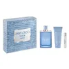 Jimmy Choo Man Aqua Eau De Toilette Spray 100ml Set 3 Pieces