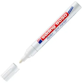 Постоянный маркер Edding E-8050 Tyre Marker Белый (10 штук)