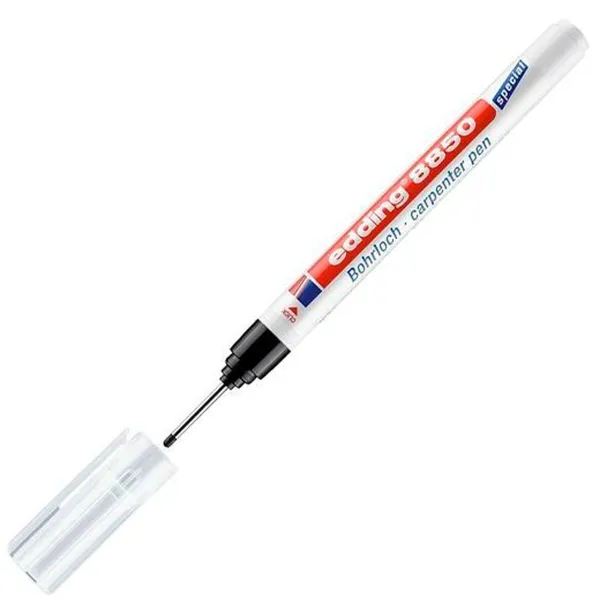 Püsimarker Edding 8850 Trellpuur Must (5 Ühikut)