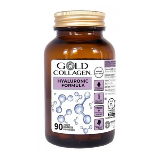 Gold Collagen Hyaluronic Formula 90 Tablets