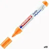 Permanenttimarkkeri Edding 4500 Teksiili Fluoresoiva Oranssi (10 osaa)