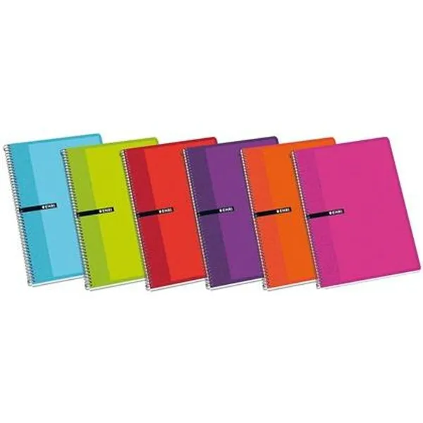 Book of Rings ENRI Quarto 80 Sheets 21,5 x 15,5 cm (5 Units)
