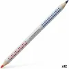 Spalvoti pieštukai Faber-Castell Jumbo Mėlyna Raudona (12 vnt.)