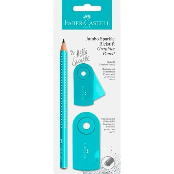 Zīmuļa Komplekts Faber-Castell Tirkīzs (3 Daudzums) (20 gb.)