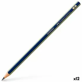 Zīmulis Faber-Castell GoldFaber 1221 B Melns Heksagonāls B (12 gb.)