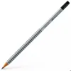 Lyijykynä ja pyyhekumi Faber-Castell Grip 2001 Ekologinen Harmaa HB (12 osaa)