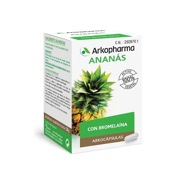 Arkopharma Arkocapsulas Ananas 84 Capsules