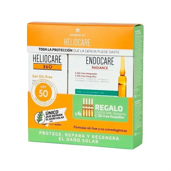 Heliocare 360º Gel Oil Free Spf50 50ml Set 2 Pieces