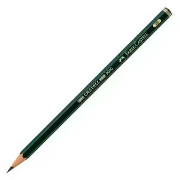 Zīmulis Faber-Castell 9000 Ekoloģisks Heksagonāls 2B (12 gb.)