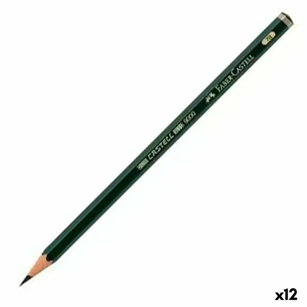 Lyijykynä Faber-Castell 9000 Ekologinen Kuusikulmainen (12 osaa)