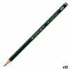 Zīmulis Faber-Castell 9000 Ekoloģisks Heksagonāls 2H (12 gb.)
