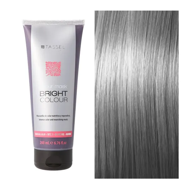 Eurostil Bright Colour Mascarilla Capilar Color Gris 1un