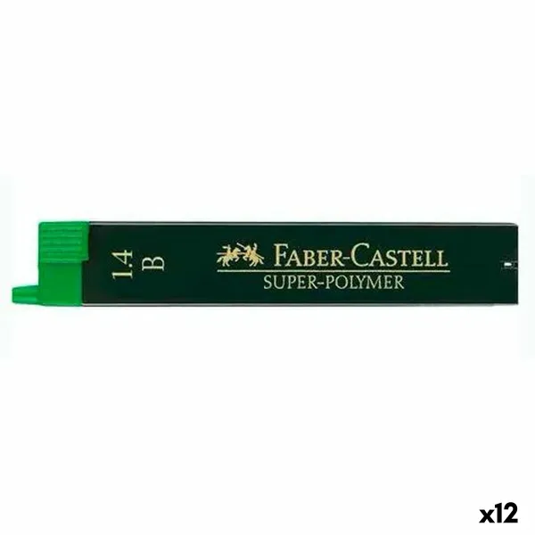 Lyijykynän vaihto-osat Faber-Castell Super Polymer 1,4 mm (12 osaa)