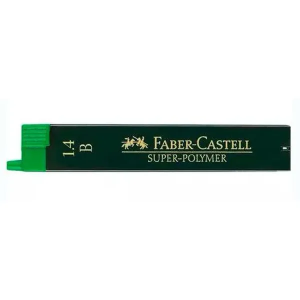 Lyijykynän vaihto-osat Faber-Castell Super Polymer 1,4 mm (12 osaa)