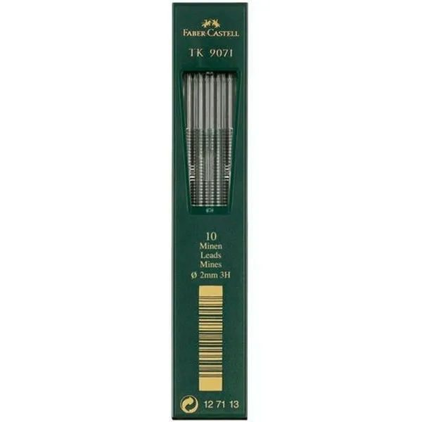 Lyijykynän vaihto-osat Faber-Castell 2 mm (5 osaa)