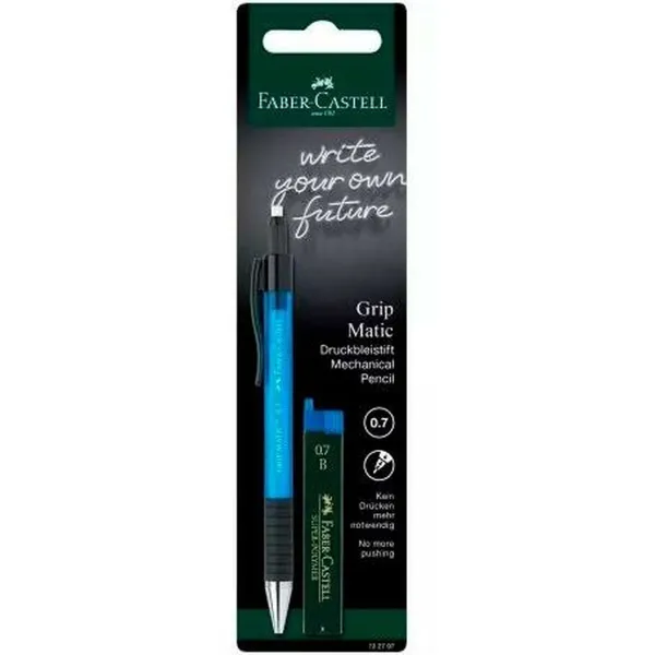 Механический карандаш Faber-Castell Grip  Matic Синий 0,7 mm (10 штук)