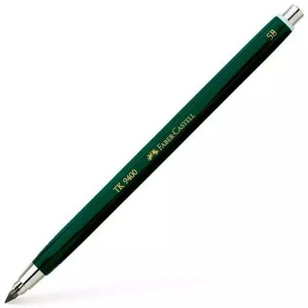 Pieštuko laikiklis Faber-Castell Tk 9400 3 Žalia (5 vnt.)
