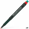 Nuolatinis žymeklis Faber-Castell Multimark 1513 F Raudona (10 vnt.)