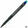Nuolatinis žymeklis Faber-Castell Multimark 1523 M Mėlyna (10 vnt.)