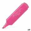 Fluoresentti tussi Faber-Castell Textliner 1546 Kakku Pinkki (10 osaa)