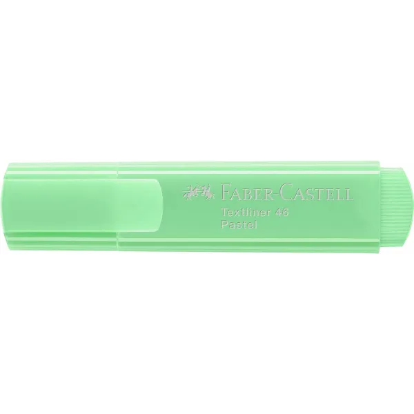 Fluorescent Marker Faber-Castell Textliner 1546 Cake Light Green (10 Units)