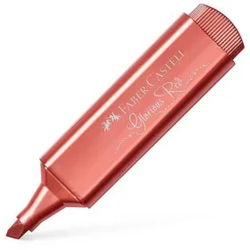 Маркер Faber-Castell Textliner 46 Металлический Красный (10 штук)