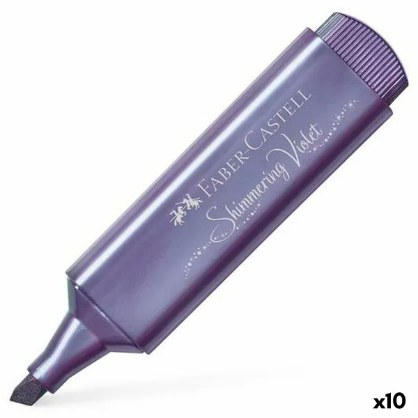 Fluoresentti tussi Faber-Castell Textliner 46 Violetti 10 osaa