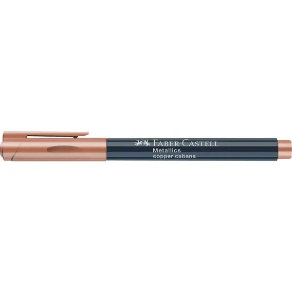 Dekoratyvinių dėžių rinkinys Faber-Castell Metallics Copper Cabana (10 vnt.)