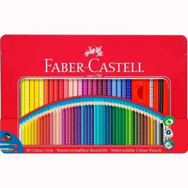 Krāsainie zīmuļi Faber-Castell Daudzkrāsains (15 gb.)