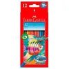 Akvareļu krāsainie zīmuļi Faber-Castell Daudzkrāsains 6 Daudzums